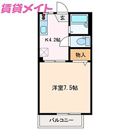 カーサ江島IIB棟 2階