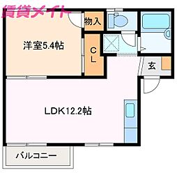 チェリーアイランド桜島B 2階