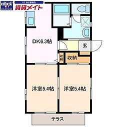 エルミタージュ旭ヶ丘 1階