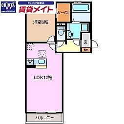 ブリーゼ C棟 1階