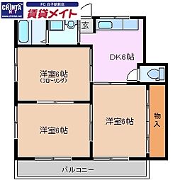 門屋ハイツ 2階