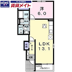 グレイスフル 1階/-