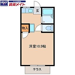 前田ハイツB棟 1階