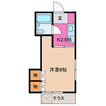 サンシャインA E ｜ 三重県伊勢市古市町（賃貸アパート1K・1階・20.00㎡） その2