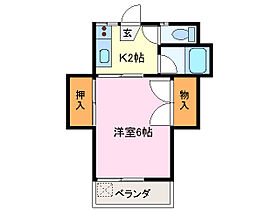 西村アパート 2 ｜ 三重県伊勢市岩渕１丁目（賃貸アパート1K・3階・19.40㎡） その2