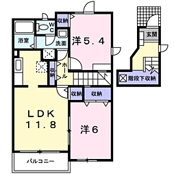 🉐敷金礼金0円！🉐エレガント　Ｃ棟