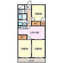 シンプルライフ18 106 ｜ 三重県伊勢市村松町（賃貸マンション3LDK・1階・59.50㎡） その2