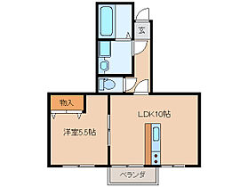 Wood久松I 201 ｜ 三重県伊勢市宮後２丁目（賃貸アパート1LDK・2階・48.00㎡） その2