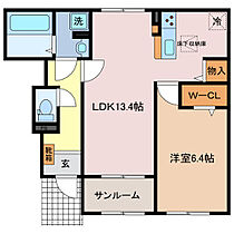 ヒカルサ伊勢小俣I 102 ｜ 三重県伊勢市小俣町元町（賃貸アパート1LDK・1階・50.87㎡） その2