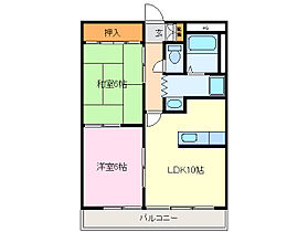 グリーンテラス 106 ｜ 三重県伊勢市中村町（賃貸マンション2LDK・1階・50.02㎡） その2