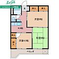 エイワハイツ2階4.5万円