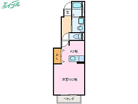 クローバー・エム  ｜ 三重県伊勢市御薗町高向（賃貸アパート1R・1階・32.90㎡） その2