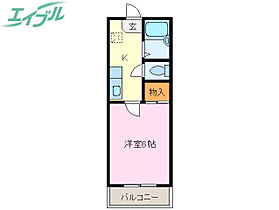 メゾンユートピア  ｜ 三重県伊勢市馬瀬町（賃貸マンション1K・2階・20.10㎡） その2