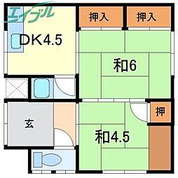 🉐敷金礼金0円！🉐中尾アパート