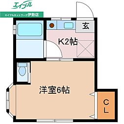 ムーンハイツ 2階