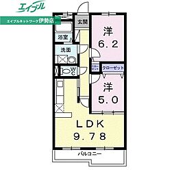 クレセールヴァンブ 5階