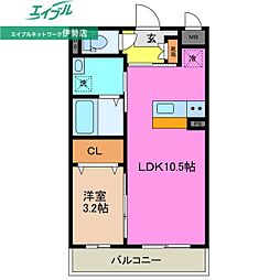 アンジューVIII 3階