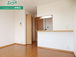 プティ・シャトー　Ａ棟 2階1LDKのリビング/ダイニング