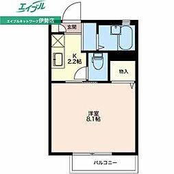 ヴィラージュ赤松 2階/-