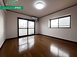 りんどうII 2階1Kのリビング/ダイニング