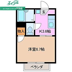 Myフォーブル西C棟 1階