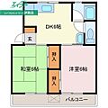 晴海マンション3階3.4万円