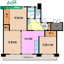 ビレッジハウス磯部2号棟 1階