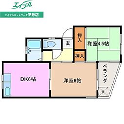 メゾン横山I 2階/-