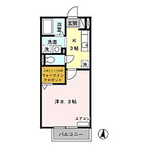 サンモール小森 202 ｜ 三重県津市高茶屋１丁目（賃貸アパート1K・2階・30.03㎡） その2