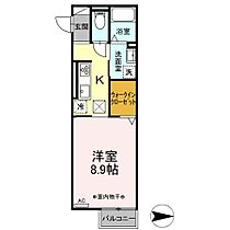 RESIDENCE明神 107 ｜ 三重県津市久居明神町（賃貸アパート1K・1階・32.37㎡） その2