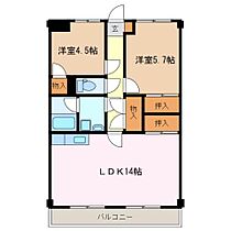 シャルムマスダIII 1B ｜ 三重県津市久居北口町（賃貸マンション2LDK・1階・56.70㎡） その2