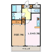 ＡＱＵＡ　ＣＯＵＲＴ 3B ｜ 三重県松阪市塚本町（賃貸マンション1LDK・3階・40.78㎡） その2