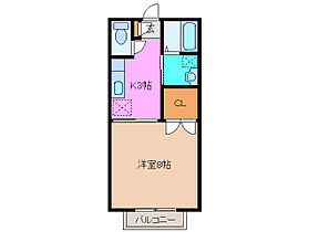 メゾンyou　B 103 ｜ 三重県津市戸木町（賃貸アパート1K・1階・27.65㎡） その2