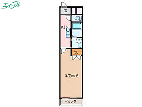 セントラルコート  ｜ 三重県津市雲出長常町（賃貸マンション1K・2階・30.90㎡） その2