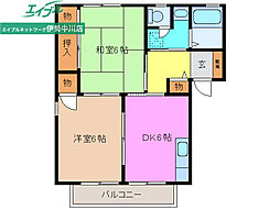ハイツニュータカト 2階