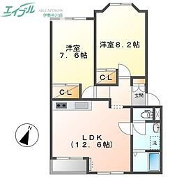 エルシャトーII　C棟