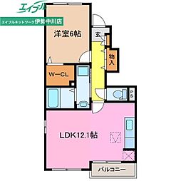 スカイブルー 1階