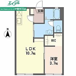 真和荘 1階/-