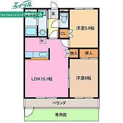 ヴィラNAKAGAWAII 1階