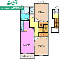 ヴィクトリーIII 2階/-