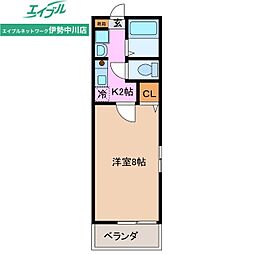 ジュネス久居 2階