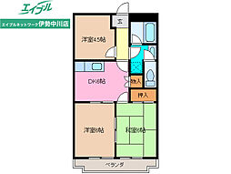 ダイヤマンションC 2階/-
