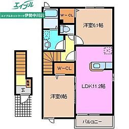 ソリジェ　Ｂ 2階/-