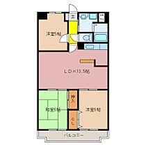 センチュリーハイランド 505 ｜ 三重県松阪市末広町２丁目（賃貸マンション3LDK・5階・65.11㎡） その2