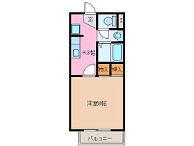 アンジュIII　A棟 203 ｜ 三重県多気郡多気町弟国（賃貸アパート1K・2階・28.10㎡） その2