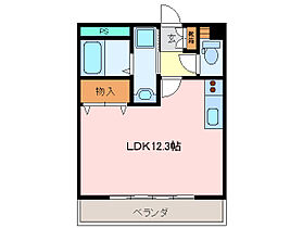 メゾンアイリス 101 ｜ 三重県松阪市駅部田町（賃貸アパート1R・1階・29.50㎡） その2