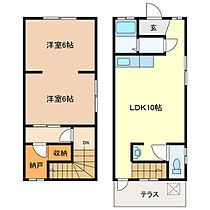 コーポサンライズ A ｜ 三重県松阪市南町（賃貸テラスハウス2LDK・1階・50.00㎡） その2