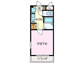 ロイヤルリング 306 ｜ 三重県松阪市山室町（賃貸マンション1K・3階・22.70㎡） その2