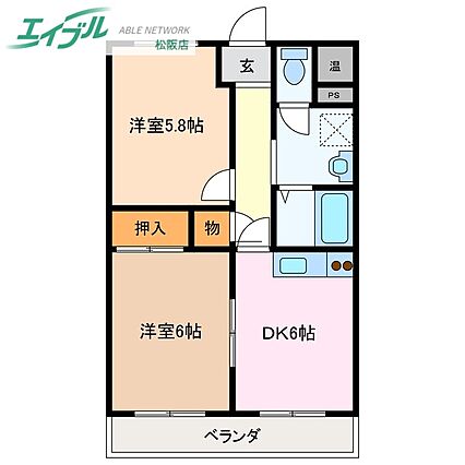 ジュネス スズキ_間取り_0