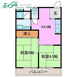 🉐敷金礼金0円！🉐ハイツ一二三